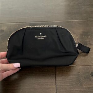 Kate Spade Black Zippered Pouch